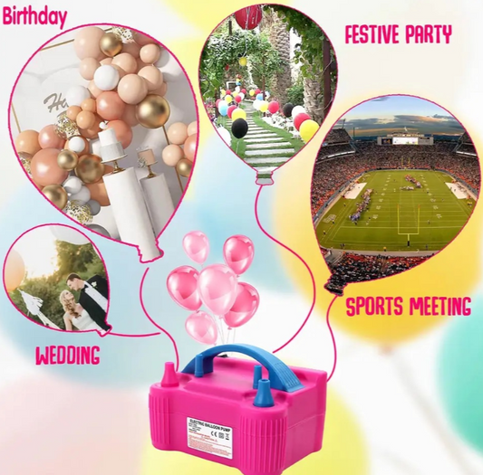 Pompa electrica pentru umflat baloane