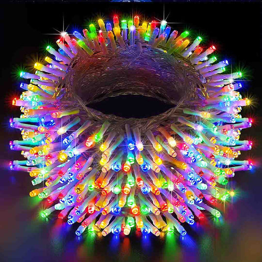 Instalație Rola 50M, Lumini LED Multicolor, 480 LEDURI, Interior/exterior