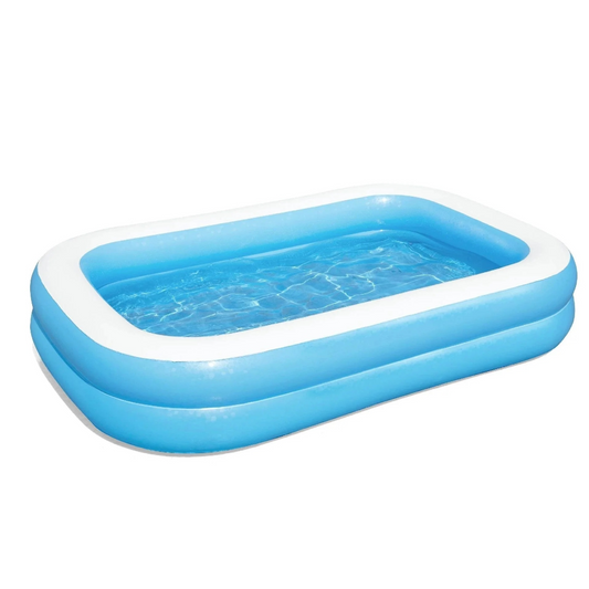 Piscină gonflabilă 180 x 125 x 54 cm cu pompă de umflat inclusă