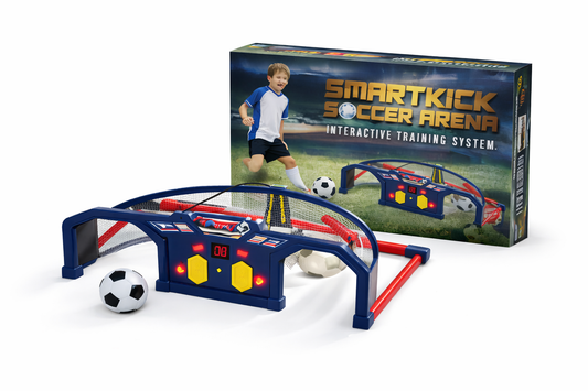 Joc interactiv electronic pentru antrenament fotbal, E-Jet Sport Soccer Roundabout, dimensiuni 80cm x 42cm x 23 cm
